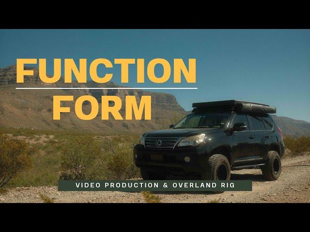 Lexus GX460 Video Production and Overland Rig Walkaround