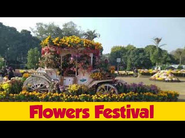 Jilani Park Cultural Festival and Flowers Exhibition #lahore