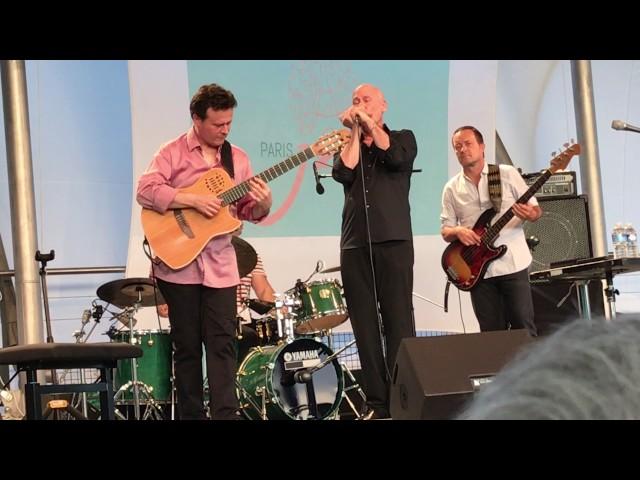 "Dans Mon Ile" -- Olivier Ker Ourio & Sylvain Luc, Paris Jazz Festival, June 17, 2017