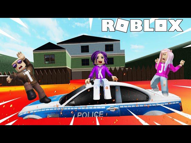 The Floor is Lava at Piggy's House! | Roblox Challenge