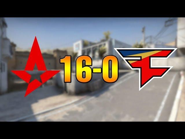 Astralis 16-0 FaZe on Dust 2 | IEM Beijing 2019 CS:GO