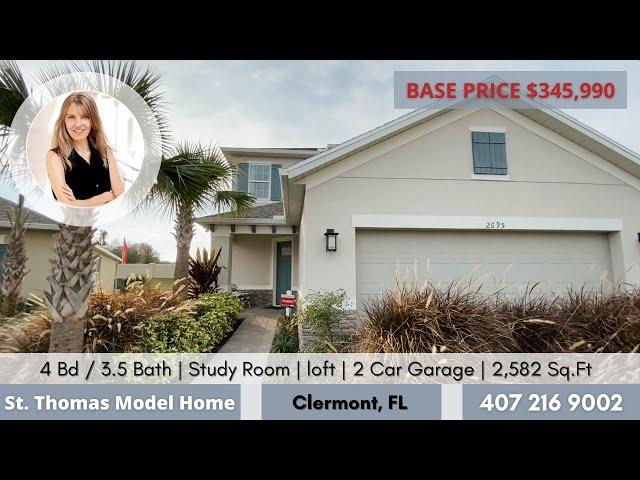 NEW MODEL HOME TOUR | CLERMONT, FL | NEW CONSTRUCTION HOME | TAYLOR MORRISON | ORLANDO REALTOR
