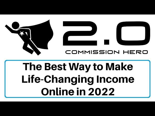 Commission Hero 2.0 Webinar Replay, Review, Demo & Bonus - ClickBank + Facebook = $1,000 Per Day