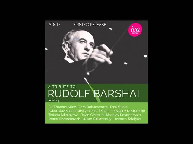A Tribute To Rudolf Barshai - Tchaikovsky: String Sextet