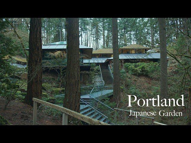 [VLOG] The most famous Japanese garden in the US. I visited the Portland Japanese Garden.