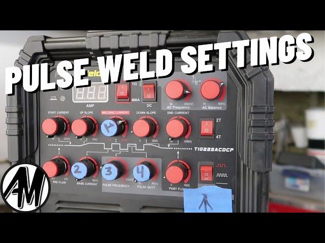 Pulse Welding For Beginners  ( Explained ) Primeweld 225.