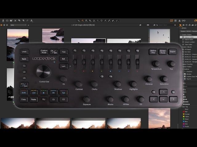 Using the Loupedeck+ with Capture One Pro