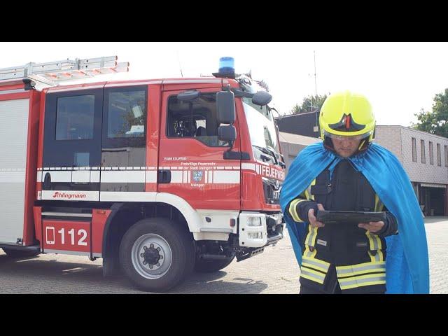 Zebra L10ax tablet – super technology for all firefighters’ heroic deeds