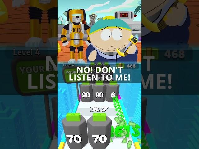 Eric CALLS HIMSELF From the FUTURE!?  #southpark #game #shorts (Season 10 Episode 13 - Go God Go)