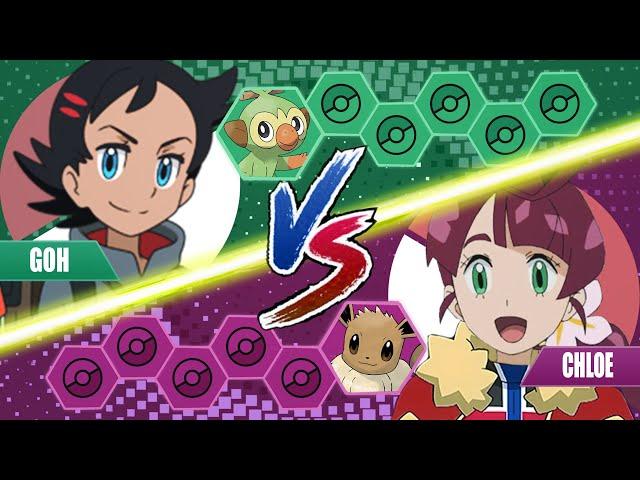 Pokemon Battle Alternate World: Goh Vs Champion Chloe