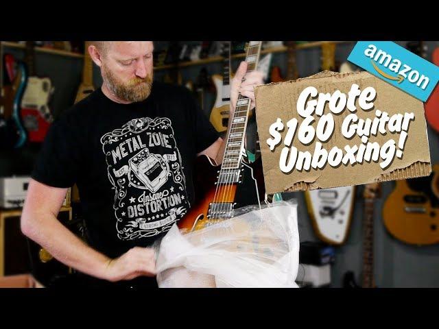 Grote unboxing & first impressions - $160 Amazon Guitar - Comparisons to Firefly and Harley Benton