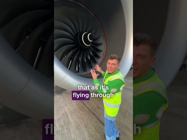 The incredible engineering of a jet engine ️