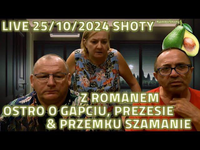 Włóczykij w Azji | Z ROMANEM OSTRO O GAPCIU, PREZESIE & PRZEMKU SZAMANIE, shoty z live 25/10/2024