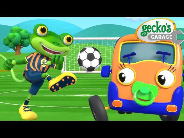 Boxing Day Soccer Showdown  | Gecko's Garage | Trucks For Children | Cartoons For Kids