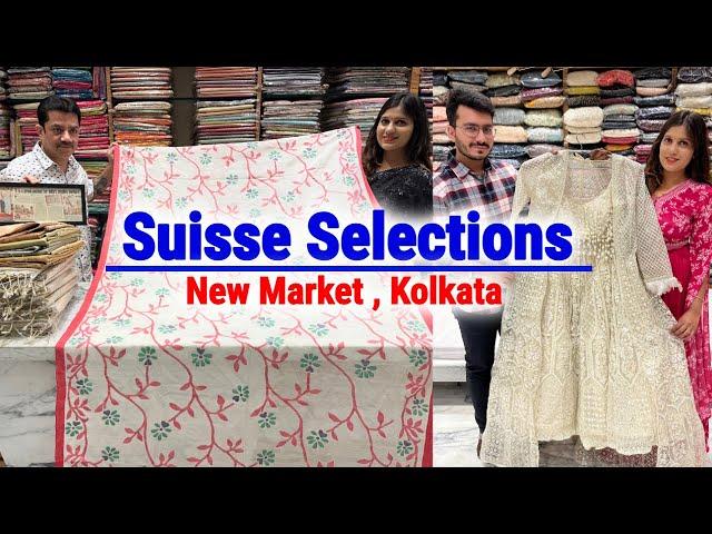 Suisse Selections : Silk/ Kota Hand Katha/ Tantuj Sarees & indowestern Collection Newmarket Kolkata