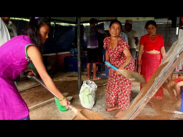 Introducing INTERLOCKING BRICKS for Earthquake Resistant Homes - UNDP Nepal