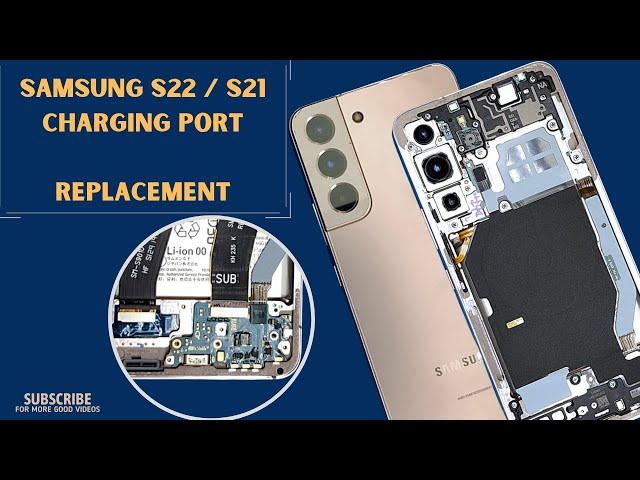 Samsung S22,S21,S20 Charging Port Replacement – Step by Step