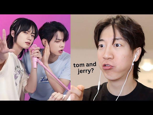 YEONJUN and BEOMGYU Acting Like TOM and JERRY in TXT