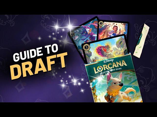 Guide to DRAFT | How Drafting works in Disney Lorcana