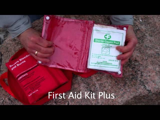 American Red Cross First Aid Kit PLUS