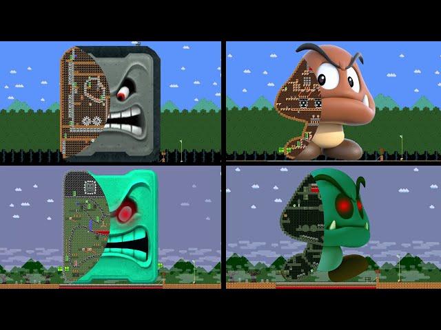 8BIT-ANI: Mario's Giant Normal And Zombie Maze Mayhem ALL EPISODES (Season 1)