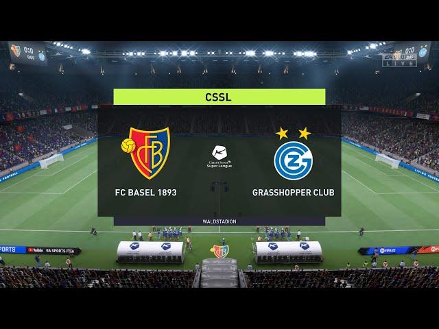 FIFA 22 | FC Basel vs Grasshopper Club - CSSL | 11/09/2022/ | Gameplay