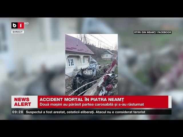 TRAGEDIE ÎN PIATRA NEAMȚ_Știri B1TV_31 mar. 2024