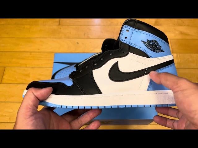 UNBOXING "UNC Toe" Air Jordan 1 Retro High OG - Would Have Been a $300 Sneaker in 2020 #lowheat