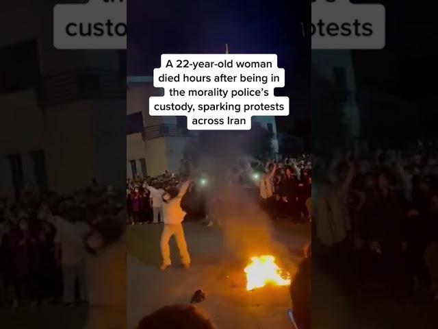 Protests Spread In #Iran After Woman Dies Following Morality Police’s Custody
