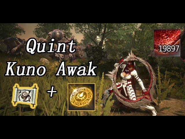 [BDO] Kunoichi awakening, Quint Hill, 19.897 Yellow LS + coin