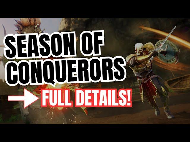 New World Aeternum: Season of Conquerors Overview (FULL DETAILS)