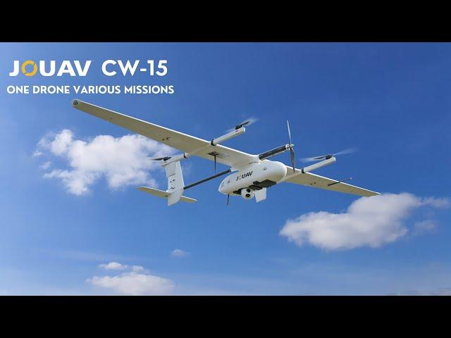 Versatile JOUAV CW-15 II VTOL Drone: Unleashing Mission Diversity