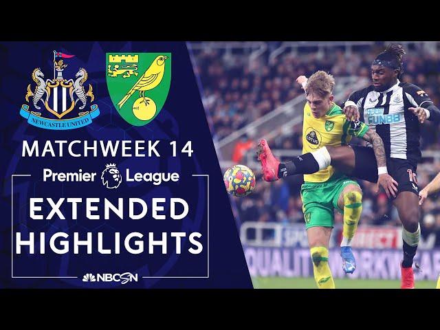 Newcastle United v. Norwich City | PREMIER LEAGUE HIGHLIGHTS | 11/30/2021 | NBC Sports