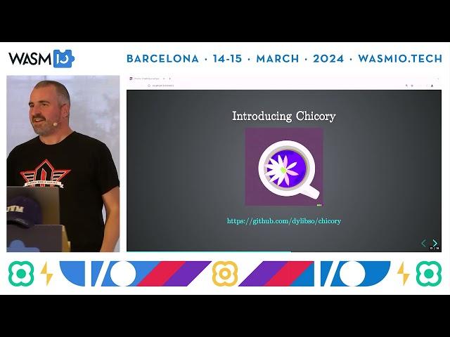 Chicory: Creating a Language-Native Wasm Runtime by Benjamin Eckel / Andrea Peruffo @ Wasm I/O 2024