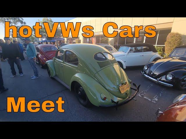 HOT VWs all classic VW cars and coffee Meet HUGE EVENT