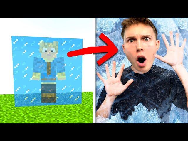 Hvad Der Sker i Minecraft, Sker i Virkeligheden!!