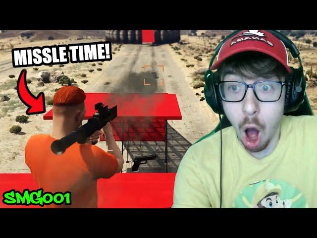 MISSILE TIME! | SML Gaming - RPG’s VS CARS IN GTA 5! Reaction!