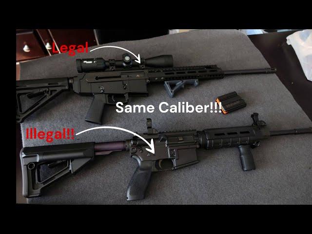 Canadian gun laws are silly (AR-15 vs WK-180)