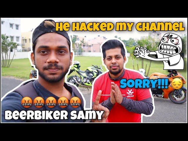 This Guy Hacked My YouTube channel  BeerBiker Samy