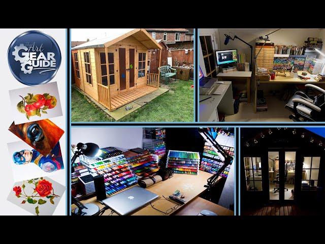 Brand New Art Studio | The Art Gear Guide Outdoor Art Studio