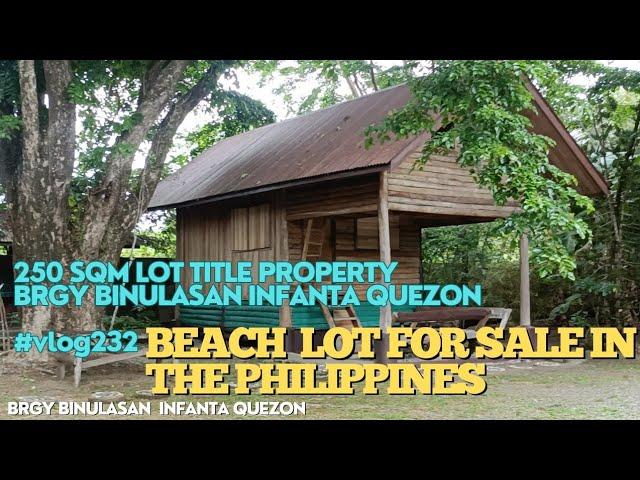 #vlog232 BEACH LOT FOR SALE IN PHILIPPINES - 250 SQM - 12 LOTS AVAILABLE FOR SALE