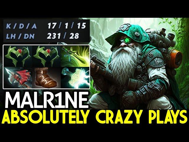 MALR1NE [Sniper] Full Agility Build Absolutely Crazy Plays Dota 2