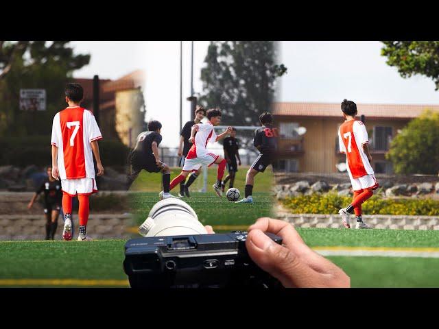 POV Football Photography | Sony a6400 70-200mm f2.8 lens | Ep. 18