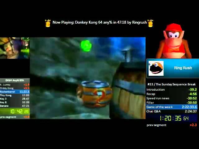Episode 23 - Donkey Kong 64 - The Sunday Sequence Break