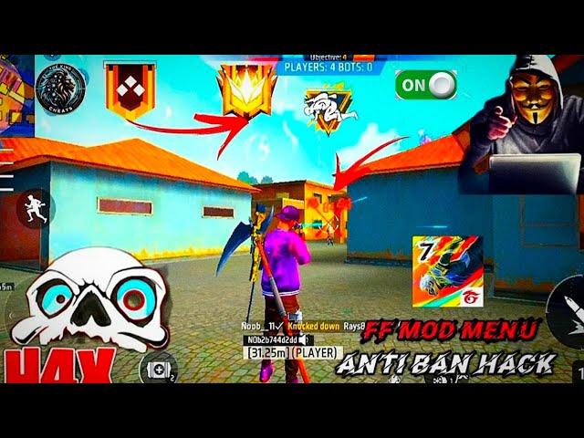 THE KING CHEATS V23 HACK || FREE FIRE MODE MENU HACK || WALL HACK+FLY HACK || ANTIBAN HACK