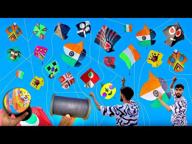 15 August Kite Vlog  Independence Day 2024  Flying Kites  Patang Ki Video