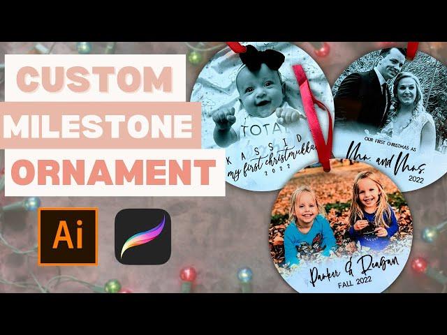 How to Sublimate an Ornament with a Custom Photo design