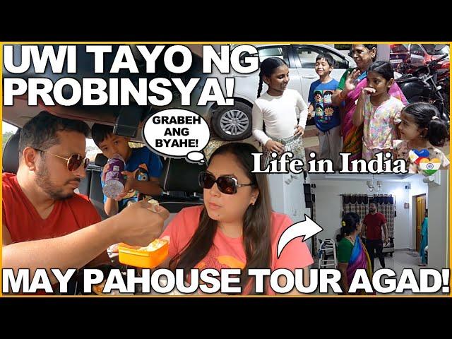 LIFE in INDIA: UWI TAYO SA PROBINSYA! MAY PAHOUSE TOUR AGAD! LAKI NG PINAGBAGO NG BAHAY!