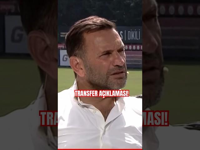 Okan Buruk: “Net Transferler Yapacağız!”