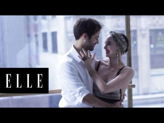 Benjamin Millepied and Jenifer Ringer - Behind the Shoot - ELLE